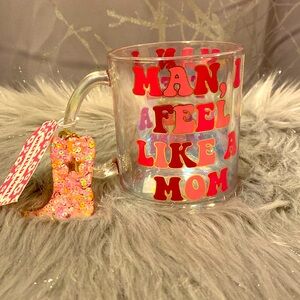 BNWT Sheffield Home Funny Man I Feel Like a Mom Cowboy Mug and Keychain Combo